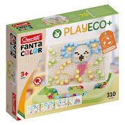 Quercetti Fantacolor Play Eco Einlegemosaik, 310 Stück.