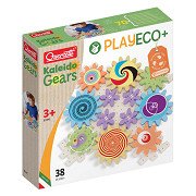 Quercetti Kaleido Gears Play Eco Gear Set, 38pcs.