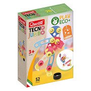 Quercetti Tecno Play Öko-Konstruktionsbausatz, 52-teilig.