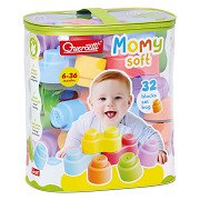 Quercetti Momy Soft Building Blocks, 32pcs.