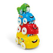 Clementoni Stacking Tower Vehicles, 4 pcs.