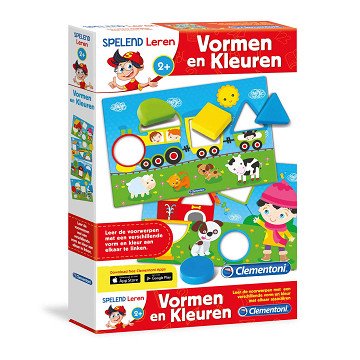 Clementoni Spelend Leren - Vormen en Kleuren