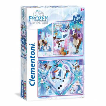 Clementoni Puzzel Disney Frozen, 2x20st.