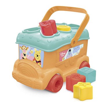 Clementoni Winnie the Pooh Shape Sorter Bus