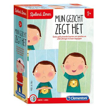 Clementoni Spelend Leren - Ik Zeg Het Met Mijn Gezicht