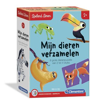 Clementoni Spelend Leren - Dierenbingo