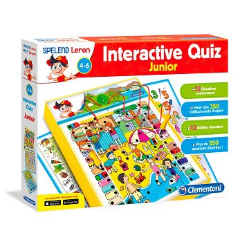 Clementoni Play and Learn - Interactive Quiz Junior