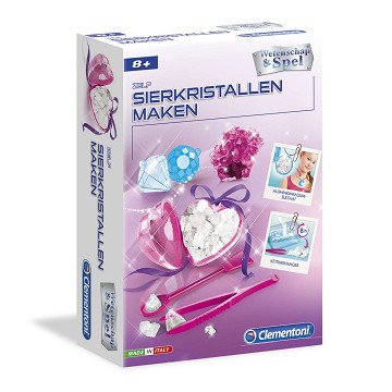 Clementoni Wetenschap & Spel - Sierkristallen Maken