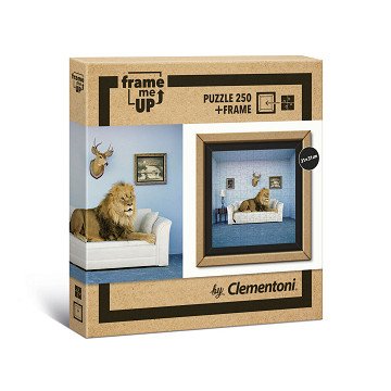 Clementoni Frame Me Up Puzzel Leeuw, 250st.