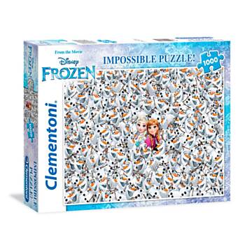 Clementoni Impossible Puzzel Disney Frozen, 1000st.