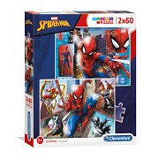 Clementoni Puzzle Spiderman, 2x60pcs.
