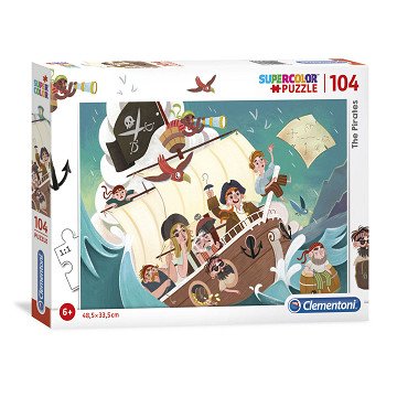 Clementoni Puzzle Piraten, 104 Teile.