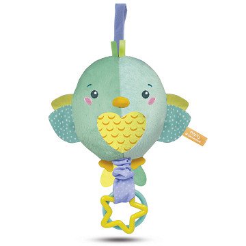 Clementoni First Months - Musical Cuddly Toy Bird