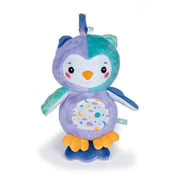 Clementoni First Months - Cuddly Owl with Light