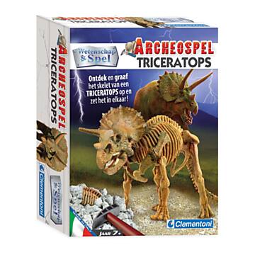 Clementoni Wetenschap & Spel - Archeospel Triceratops