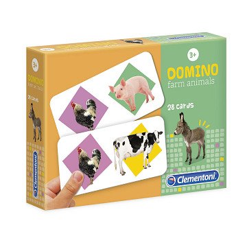 Clementoni Domino Boerderijdieren