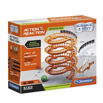 Clementoni Action & Reaction-Erweiterung – Spiral Tracks