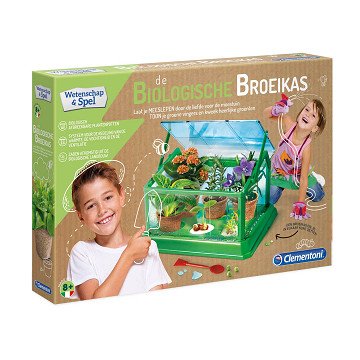 Clementoni Science & Games – Mein erstes Bio-Gewächshaus