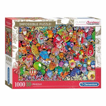 Clementoni Impossible Puzzle Weihnachten, 1000 Teile.