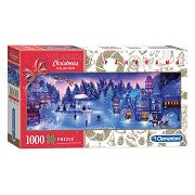 Clementoni Panorama Puzzle Christmas, 1000 pcs.