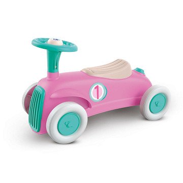 Clementoni Vintage Loopauto Roze
