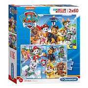 Clementoni Puzzle PAW Patrol, 2x60tlg.