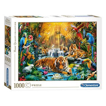 Clementoni Puzzel Mystieke Tijgers, 1000st.