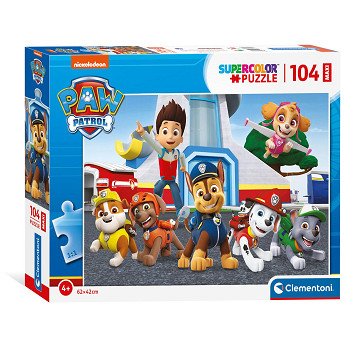 Clementoni Maxi-Puzzle PAW Patrol, 104 Teile.