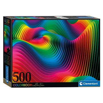 Clementoni Colorboom Puzzel Waves, 500st.