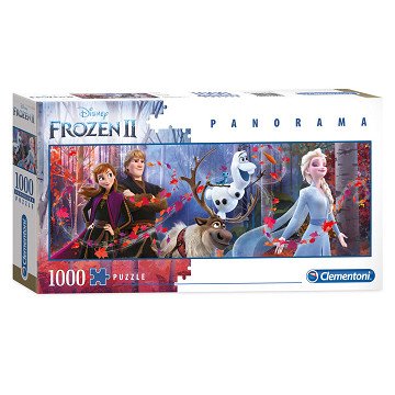 Clementoni Panorama Puzzle Disney Frozen, 1000pcs.