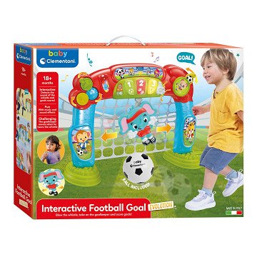 Clementoni Baby - Fußballtor mit Licht und Sound