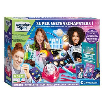 Clementoni Wetenschap & Spel - Super Wetenschapsters