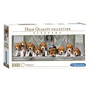 Clementoni Panorama Puzzle Beagles, 1000pcs.