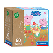 Clementoni Play for Future Puzzel - Peppa Pig, 60st.