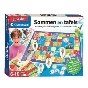 Clementoni Education – Summen und Zeittabellen