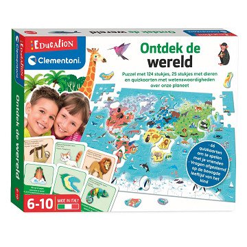 Clementoni Education - Ontdek de Wereld