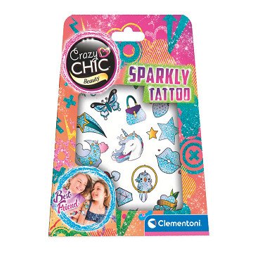 Clementoni Crazy Chic – Urban Tattoo Glitter