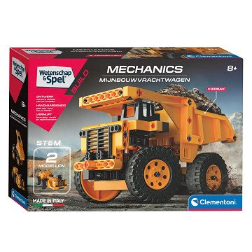 Clementoni Wetenschap & Spel Mechanica - Mijnvrachtwagen