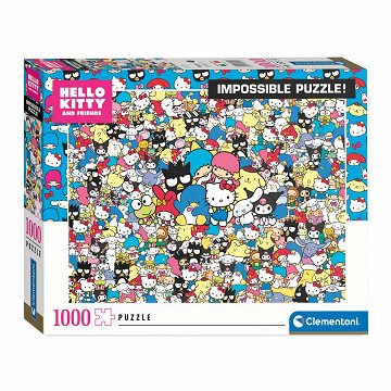 Clementoni Impossible Puzzel Hello Kitty, 1000st.