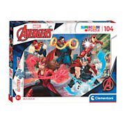 Clementoni Glitter Puzzle The Avengers, 104pcs.