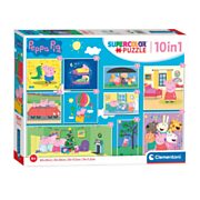 Clementoni Puzzles Peppa Pig, 10in1