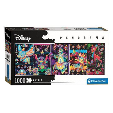 Clementoni Panorama-Puzzle Disney Classics, 1000 Teile.