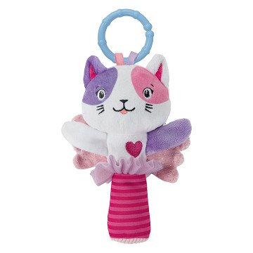 Clementoni Baby - Plush Rattle Cat