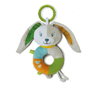 Clementoni Baby - Plush Rattle Rabbit