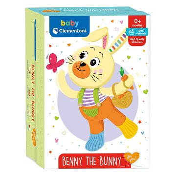Clementoni Baby - Plush Toy Benny the Rabbit