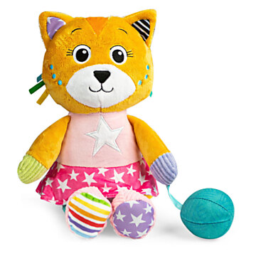 Clementoni Baby - Plush Cuddly Toy Katy the Cat