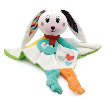 Clementoni Baby - Rabbit Cuddle Cloth