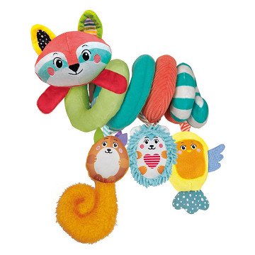 Clementoni Baby - Soft Activity Spiral Raccoon