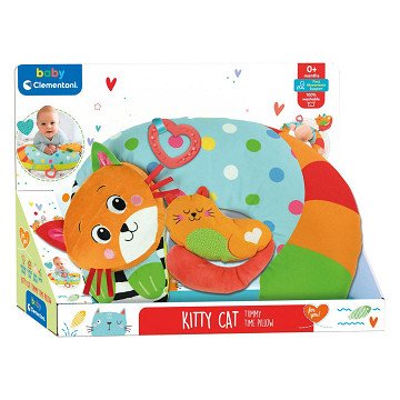 Clementoni Baby - Tummy Time Cushion Kitty Cat
