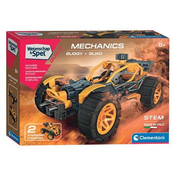 Clementoni Science & Games Mechanics - Buggy & Quad - 90pcs.